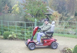 Huge scooters at Roundhay Park!
