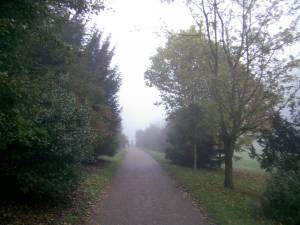 Smooth paths at Fountains Abbey