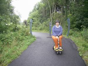 Cycle path near Benderloch