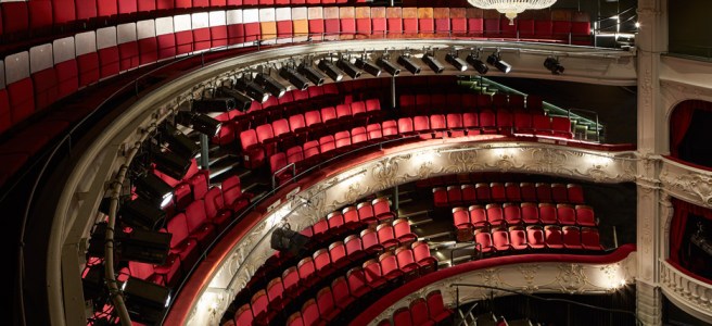 The auditorium, Theatre Royal (dezeen.com)