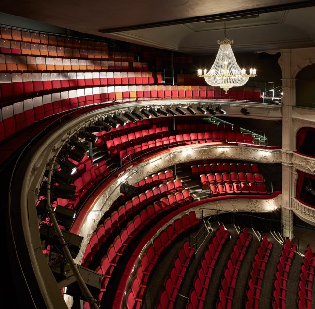 The auditorium, Theatre Royal (dezeen.com)