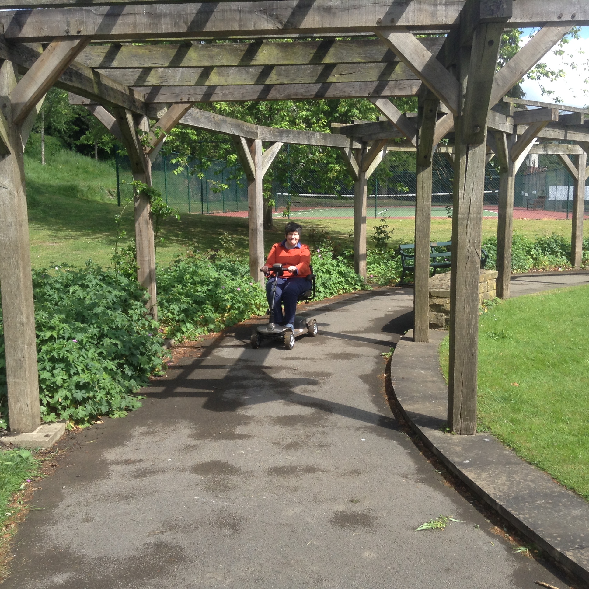 The arbour, Rowntree Park