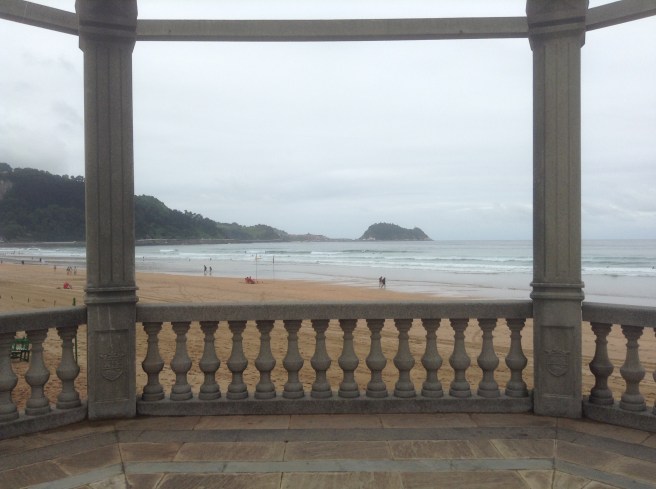 The 'ratón' at Getaria, from Zarautz