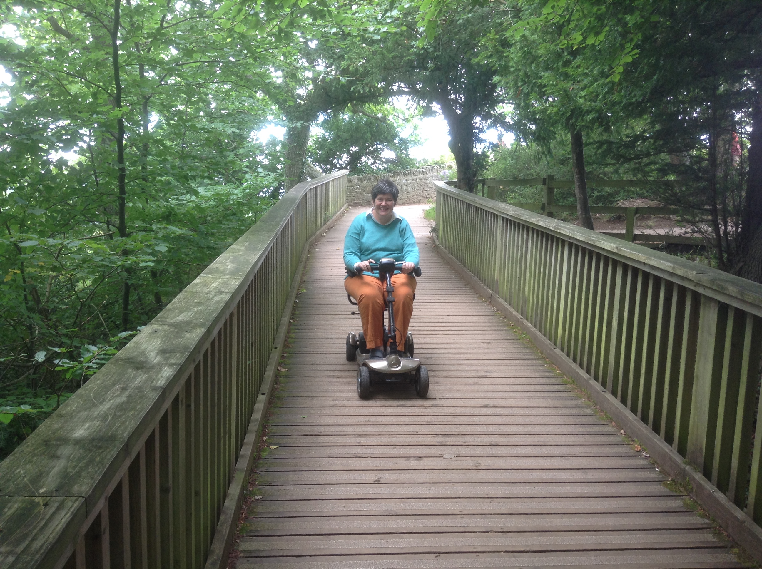 The route to and from Yat Rock - very accessible!