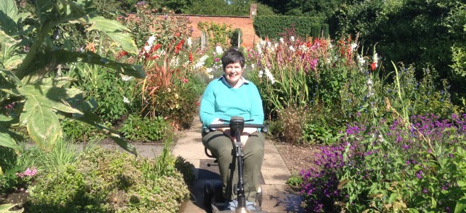 The walled garden, Hampton Court Castle, Herefordshire