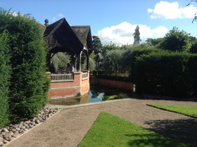 The walled garden, Hampton Court Castle, Herefordshire