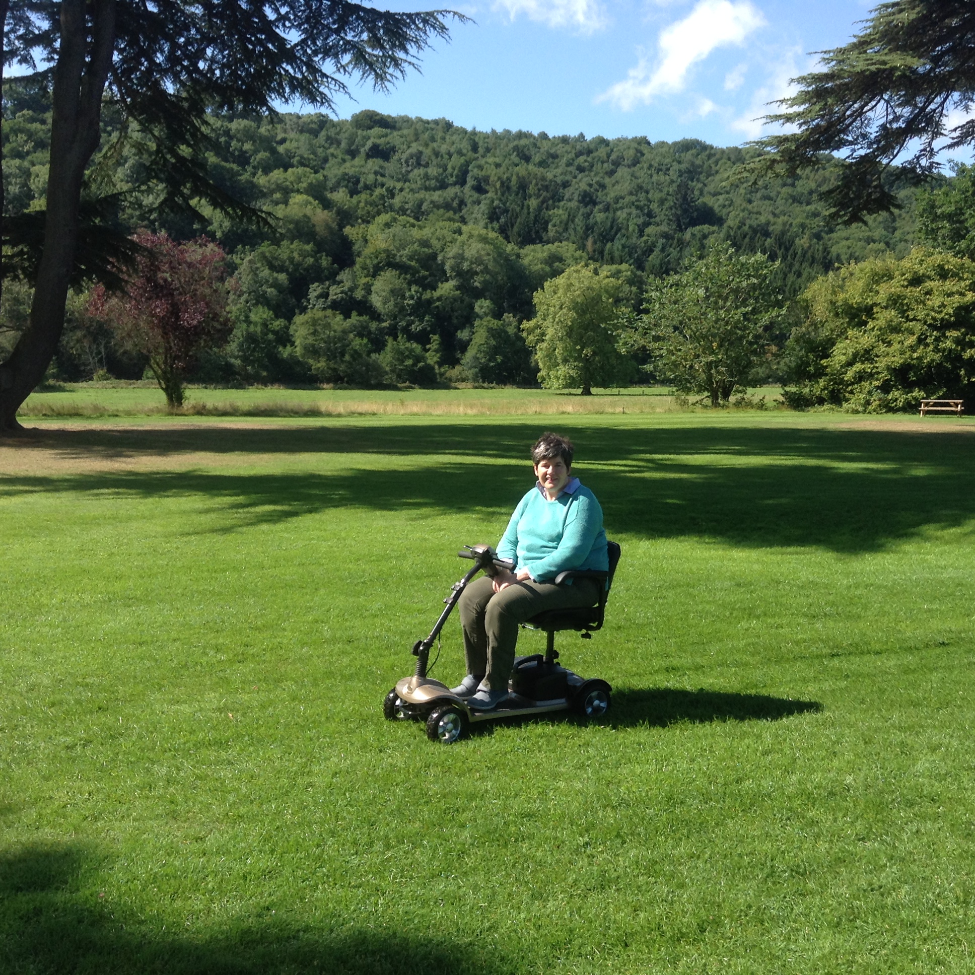 The lawns, Hampton Court Castle, Herefordshire