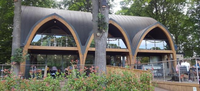 Sylva café, Oakwood, Leeds