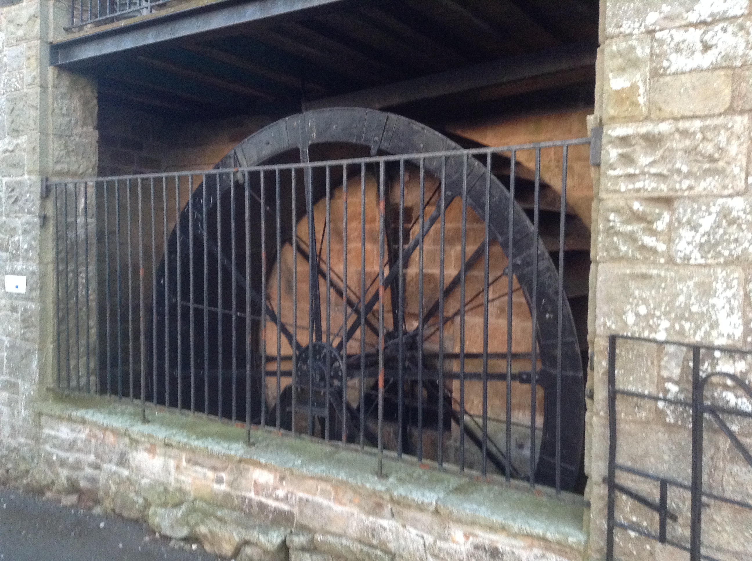 Waterwheel at Tottergill Farm