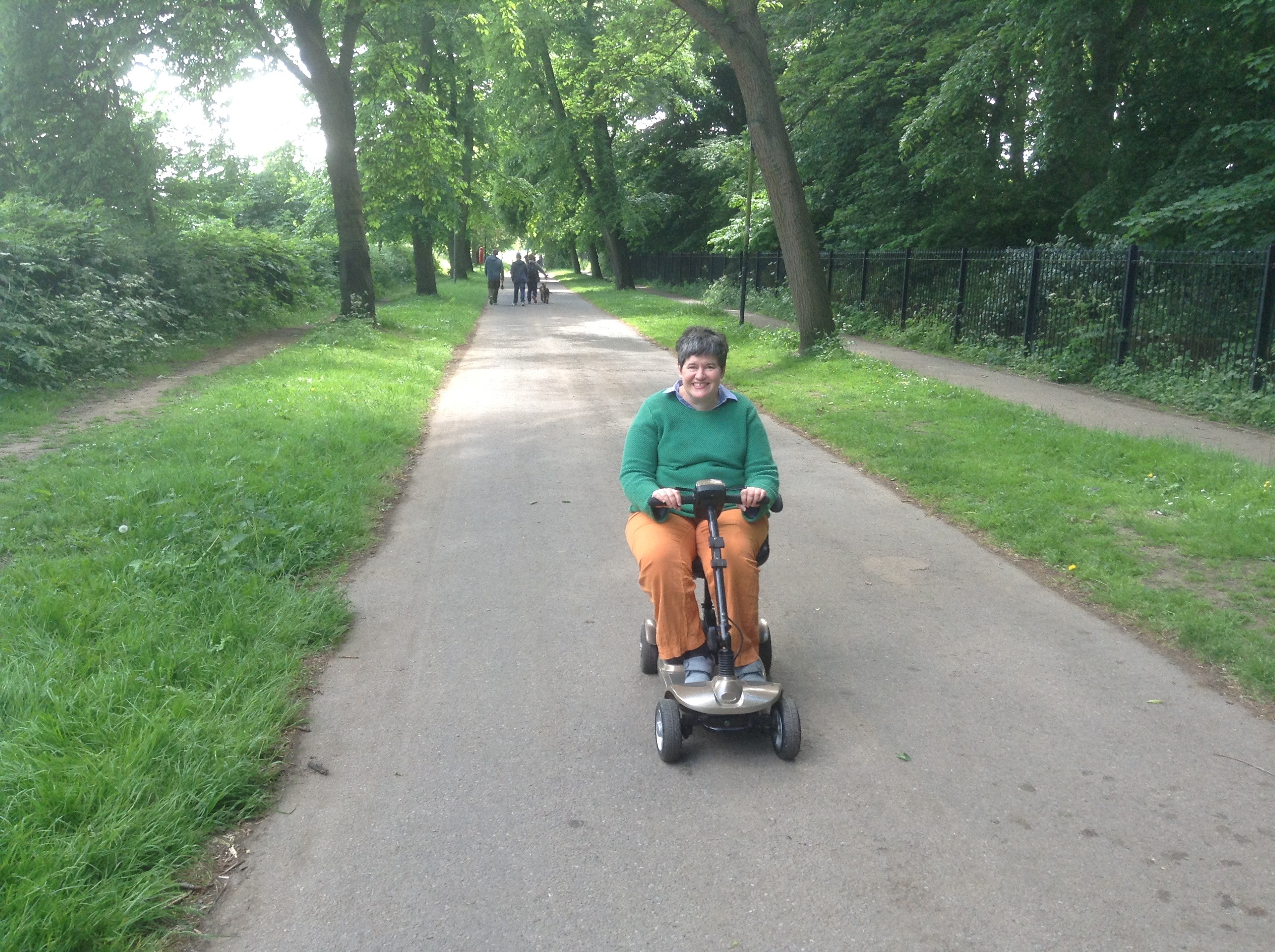Heading to Rowntree Park from the Millennium Bridge