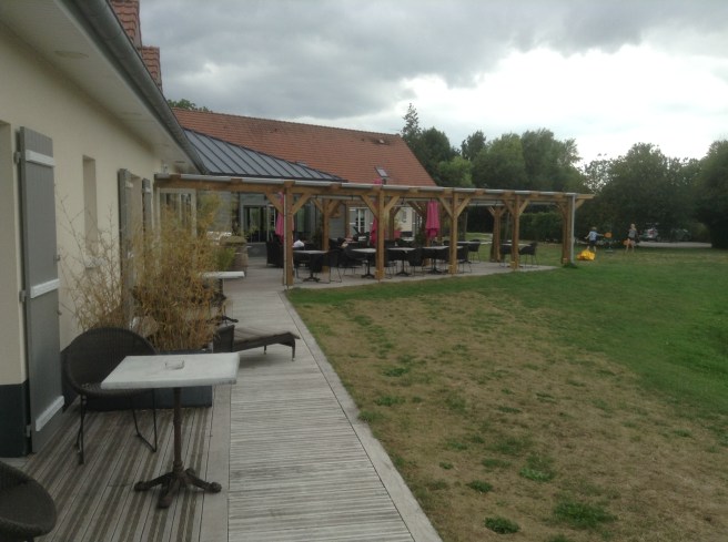 The terrace, Les Saules, Baie de Somme