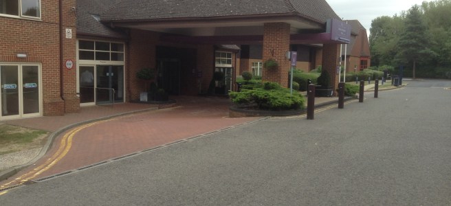 How do you reach those automatic doors?