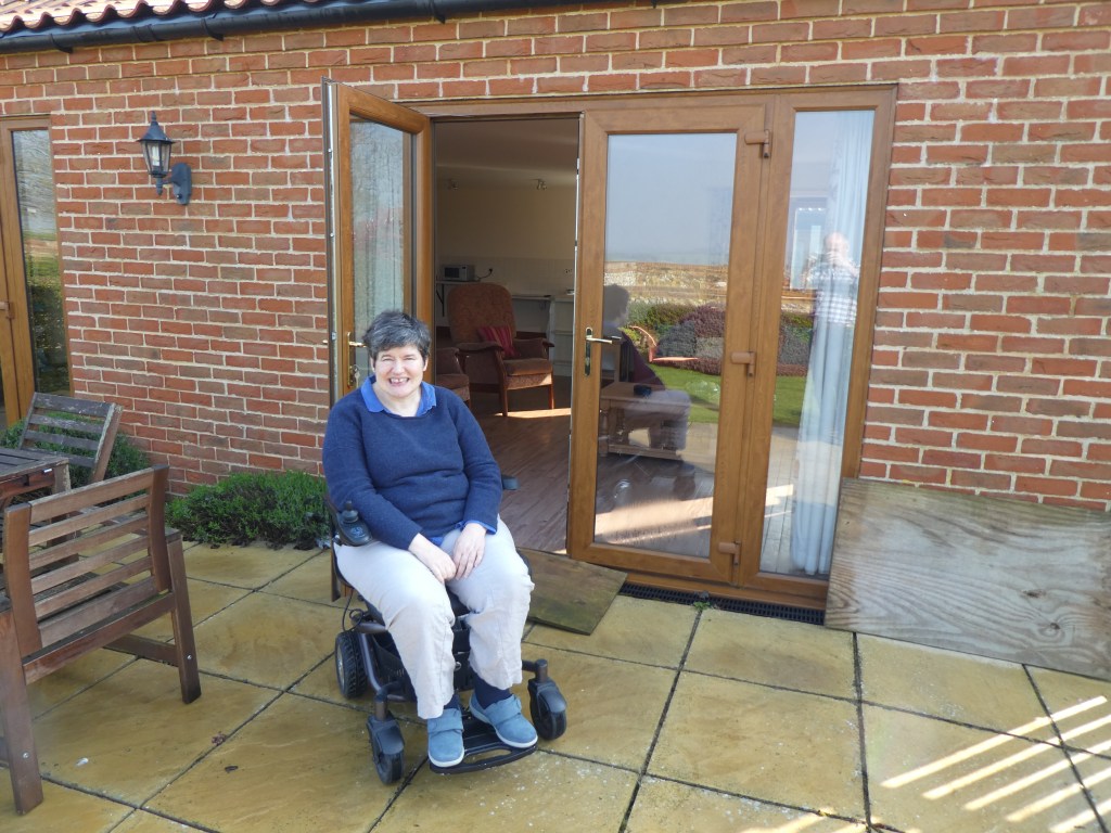 Access to the patio sorted!