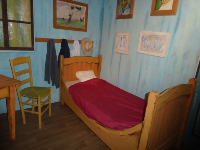 Reproduction of Van Gogh's room at Arles