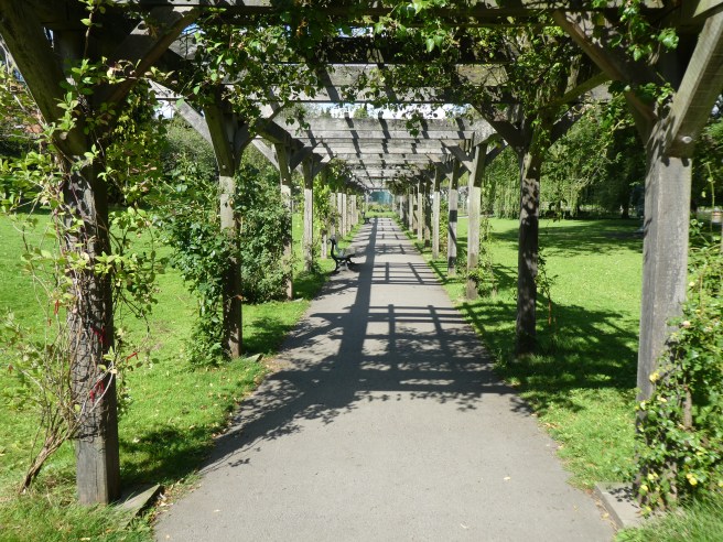 The pergola, Rowntree Park