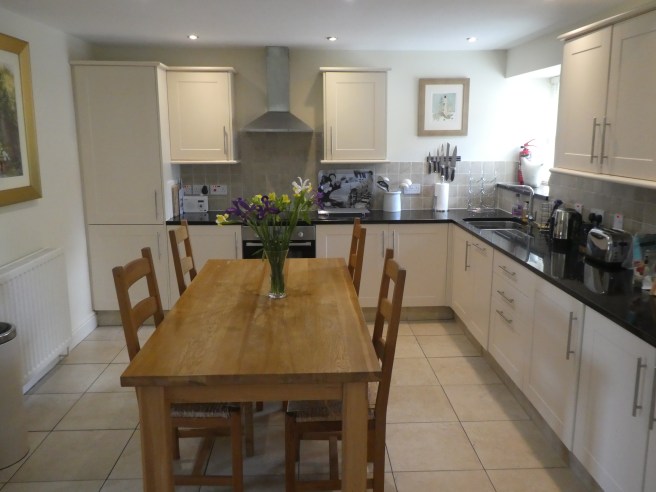 Kitchen and dining area, Fox Cover, Doxford Cottages