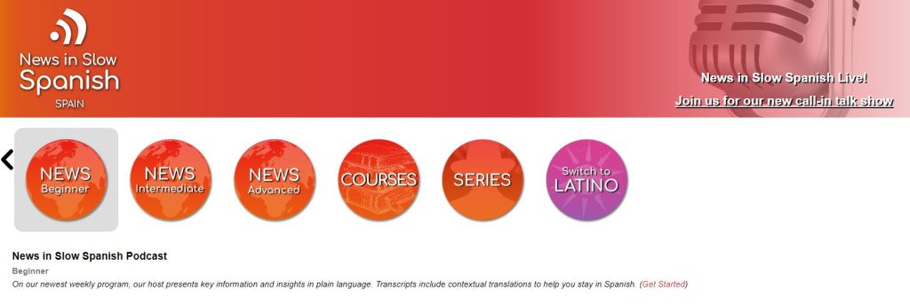 News in Slow Spanish