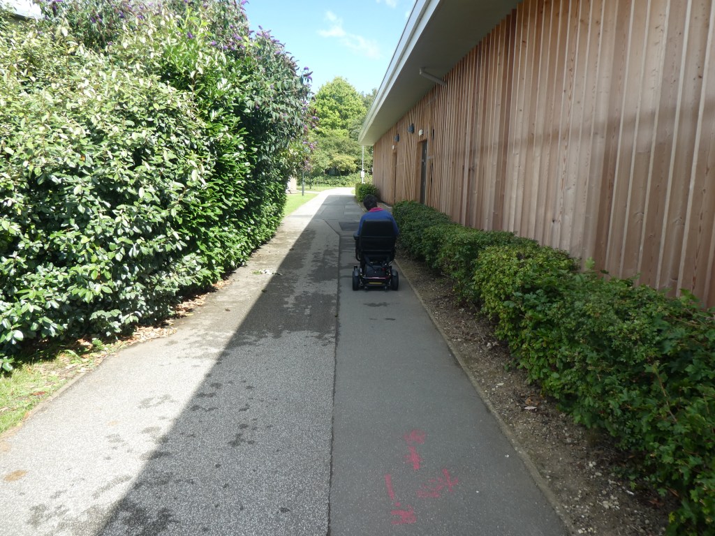 Path from the carpark